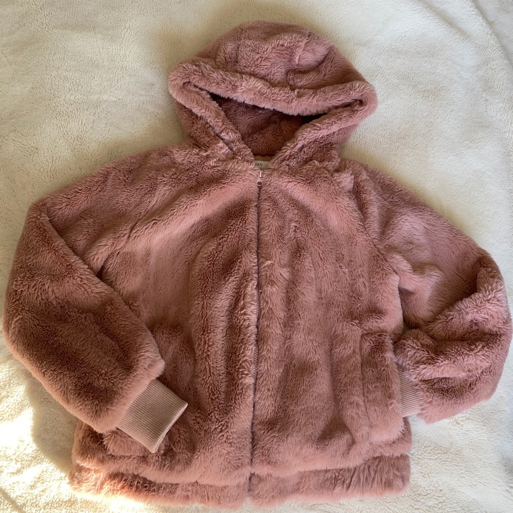 Faux fur jacket